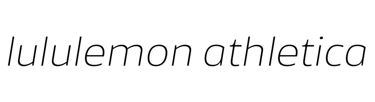 Famiar PERSONAL USE ONLY ExtraLight Italic  Descarca Fonturi Gratis