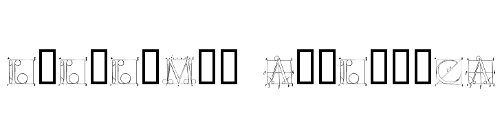 DuererLatinConstructionCapitals  Descarca Fonturi Gratis