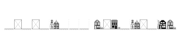 Houses Five Regular  Descarca Fonturi Gratis