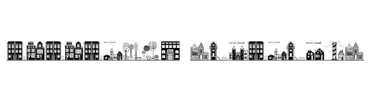 Houses Three Regular  Descarca Fonturi Gratis