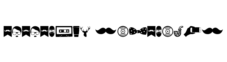Hipster Icons  Descarca Fonturi Gratis