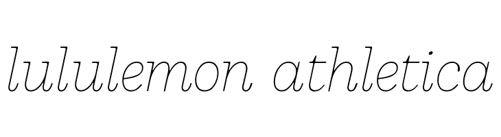 Bogart Trial Thin Italic  Descarca Fonturi Gratis