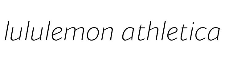 Blacker Sans Trial Extralight Italic  Descarca Fonturi Gratis