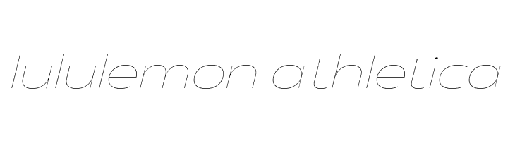 Asgard Trial Wide Thin Italic  Descarca Fonturi Gratis