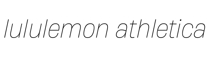 HeadingNow Trial 61 Thin Italic  Descarca Fonturi Gratis