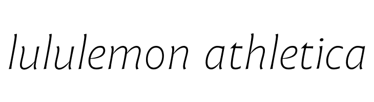 Malik Trial Extralight Italic  Descarca Fonturi Gratis