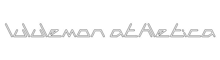 CECILE-Hollow  Descarca Fonturi Gratis