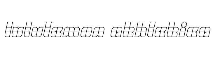 UNIVERSALISME Italic  Descarca Fonturi Gratis