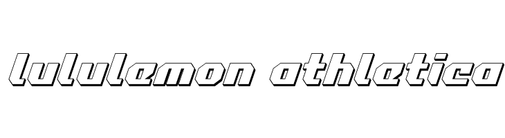 Commonwealth 3D Italic  Descarca Fonturi Gratis