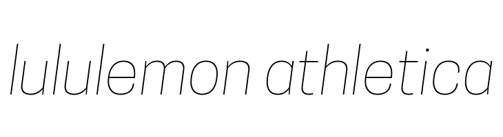 Tanohe Sans Thin Italic  Descarca Fonturi Gratis