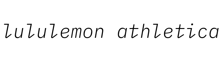IBM Plex Mono Light Italic  Descarca Fonturi Gratis
