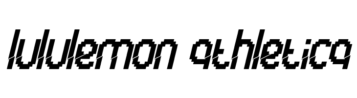 Glitchy Demo Italic  Descarca Fonturi Gratis