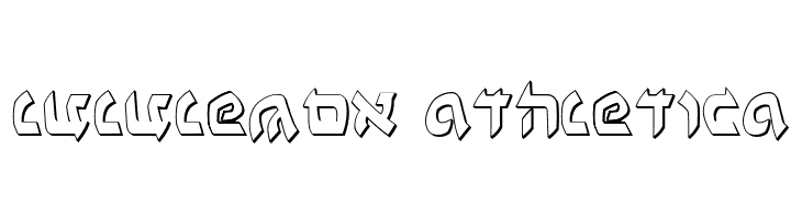 Ben-Zion 3D  Descarca Fonturi Gratis