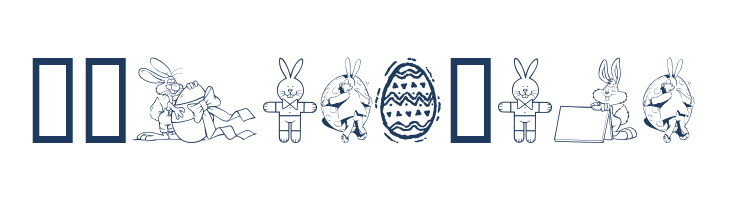 Easter Hoppy font — Lorem ipsum body text preview