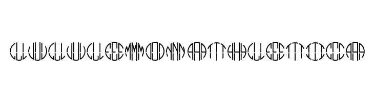 Monogram Circle 3 Alphabet  Descarca Fonturi Gratis