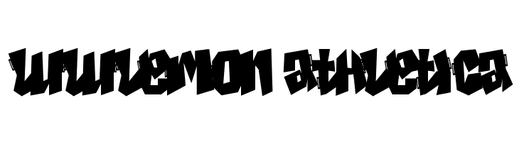 Spiky Frog Graffiti  Descarca Fonturi Gratis