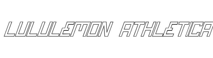 Bionic Type Out Italic  Descarca Fonturi Gratis