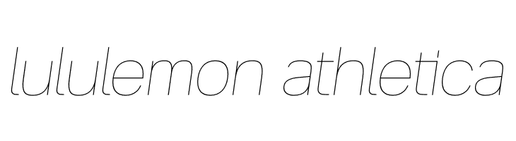 ZF2334 Typeface 6 Hairline Italic  Descarca Fonturi Gratis