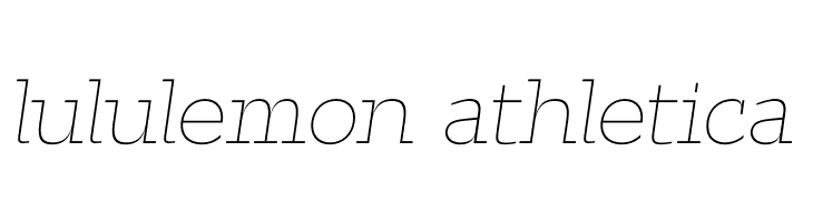 ZF2334 Slab Serif Thin Italic  Descarca Fonturi Gratis