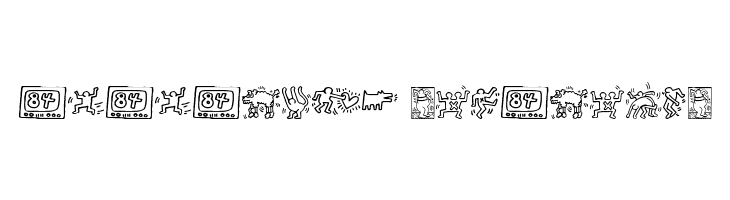 Keith Haring  Descarca Fonturi Gratis