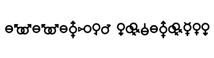 Gender Icons  Descarca Fonturi Gratis