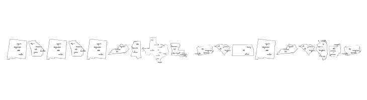 Maps of USA  Descarca Fonturi Gratis