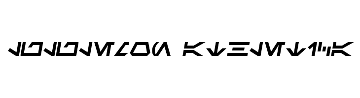 SF Distant Galaxy Symbols Italic  Descarca Fonturi Gratis