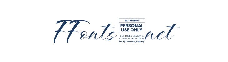 Atelier Beauty - Non Commercial Use font — Lorem ipsum body text preview