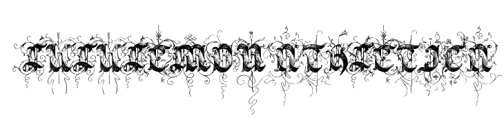 Saraband Initials  Descarca Fonturi Gratis