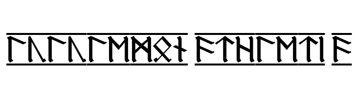 Germanic Runes 1  Descarca Fonturi Gratis