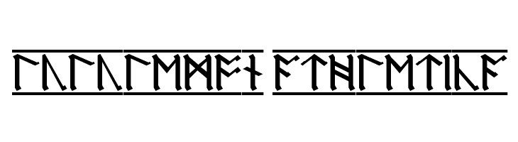AngloSaxon Runes 1  Descarca Fonturi Gratis