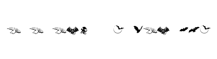 Bats-Symbols  Descarca Fonturi Gratis