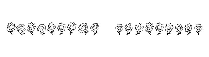 Maja's Flowers  Descarca Fonturi Gratis