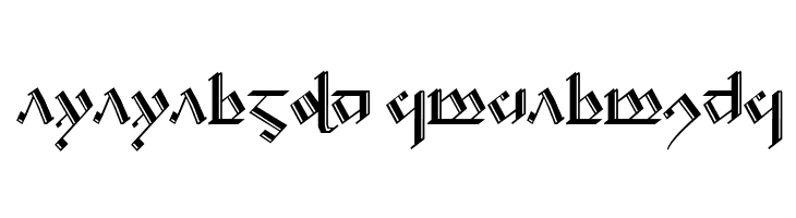 Tengwar Noldor 2  Descarca Fonturi Gratis