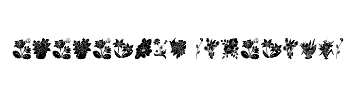 DT Flowers 2  Descarca Fonturi Gratis