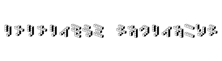 DemonCubicBlock NKP Shade  Descarca Fonturi Gratis