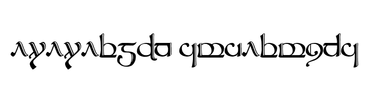 Tengwar Sindarin 2  Descarca Fonturi Gratis