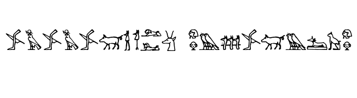 Hieroglify  Descarca Fonturi Gratis