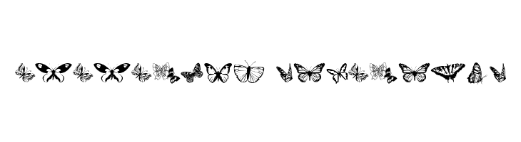 Butterflies  Descarca Fonturi Gratis