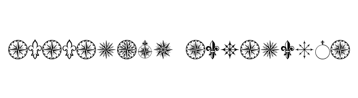 PR Compass Rose Normal  Descarca Fonturi Gratis