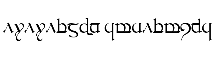 Tengwar Quenya 1  Descarca Fonturi Gratis