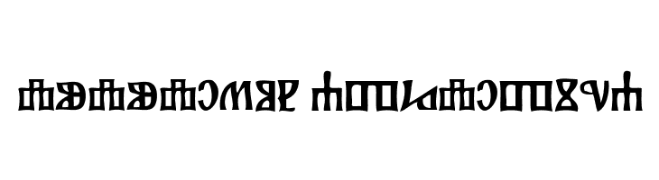 Glagolitsa  Descarca Fonturi Gratis