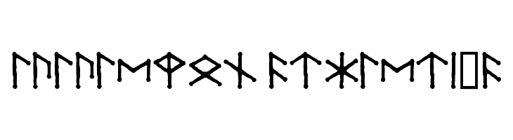 Ice-egg Futhark Regular  Descarca Fonturi Gratis