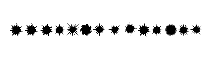 Flaming Stars  Splatters  Descarca Fonturi Gratis