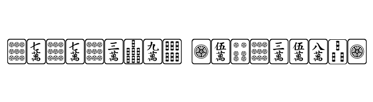 Mahjong Plain  Descarca Fonturi Gratis