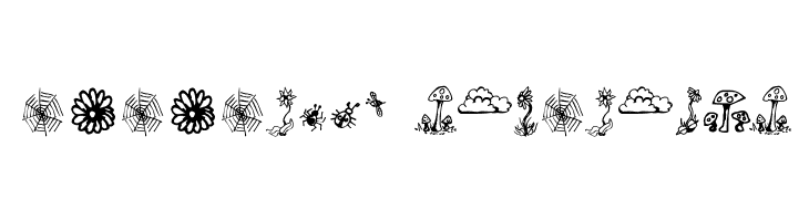 GardenDingbats  Descarca Fonturi Gratis