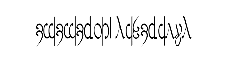 Tengwar ver. # 5  Descarca Fonturi Gratis