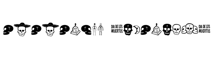 Dia De Los Muertos BV  Descarca Fonturi Gratis