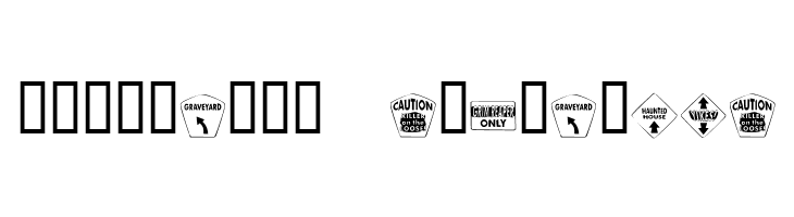 KR Halloween Signs Two  Descarca Fonturi Gratis