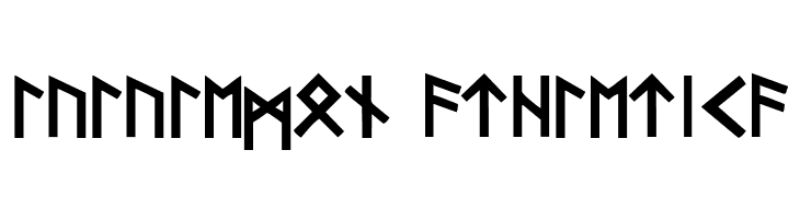 Runic Regular  Descarca Fonturi Gratis
